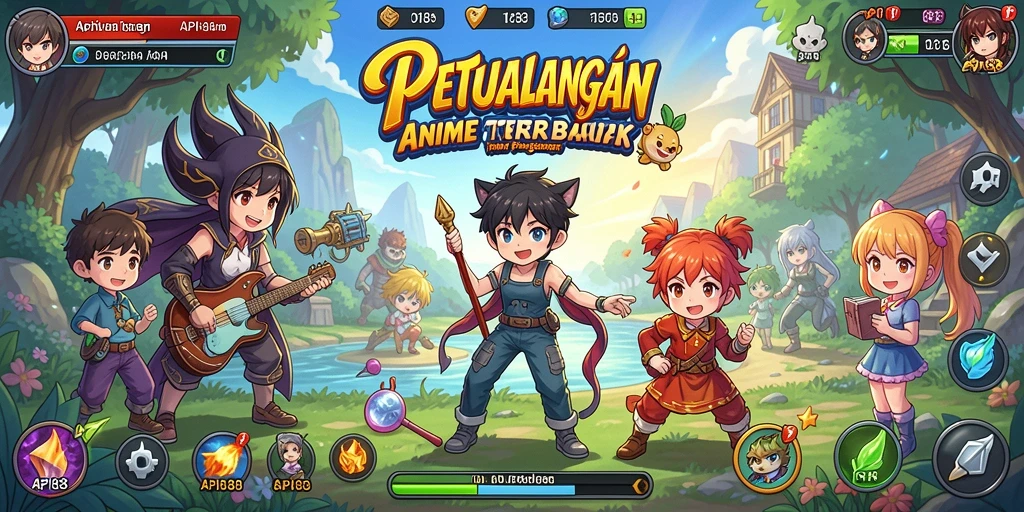 Tampilan gameplay API88 dengan karakter Anime yang memikat.
