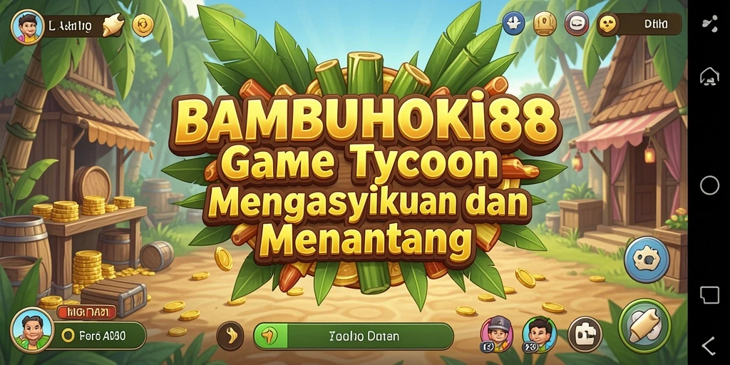 Tampilan gameplay menarik dari BAMBUHOKI88 yang menggambarkan keseruan Tycoon.