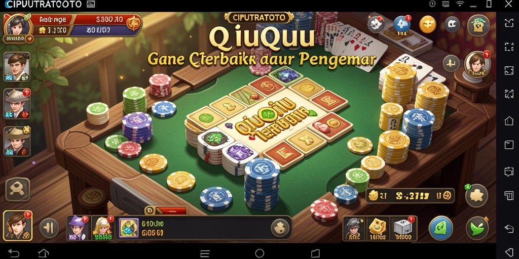 Screenshot gameplay QiuQiu yang menarik di CIPUTRATOTO.