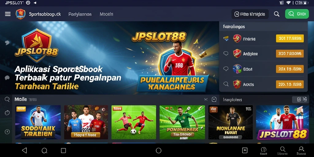 Screenshot gameplay JPSLOT88 menunjukkan antarmuka taruhan yang menarik dan mudah digunakan.