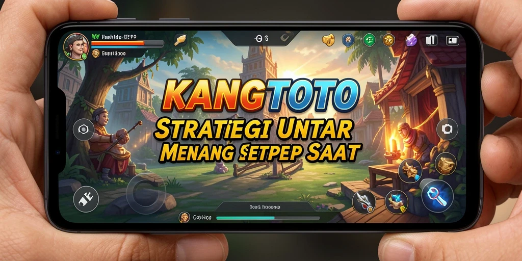 Tampilan menarik dengan berbagai unit dalam gameplay strategi.