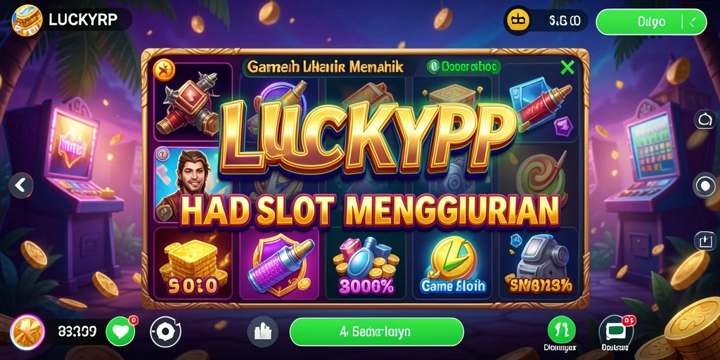Tampilan menarik dari gameplay Slot LUCKYRP yang seru.