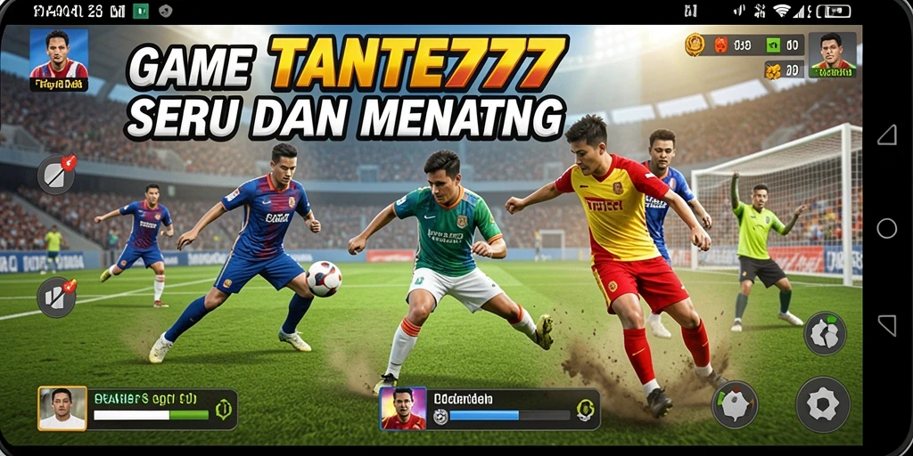 Gameplay seru TANTE777 yang penuh tantangan olahraga.